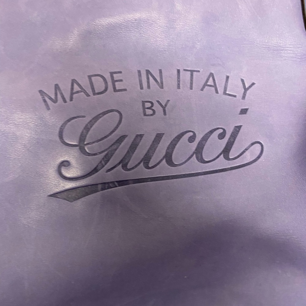 Gucci All Leather Tote & Python Wristlet - image 8